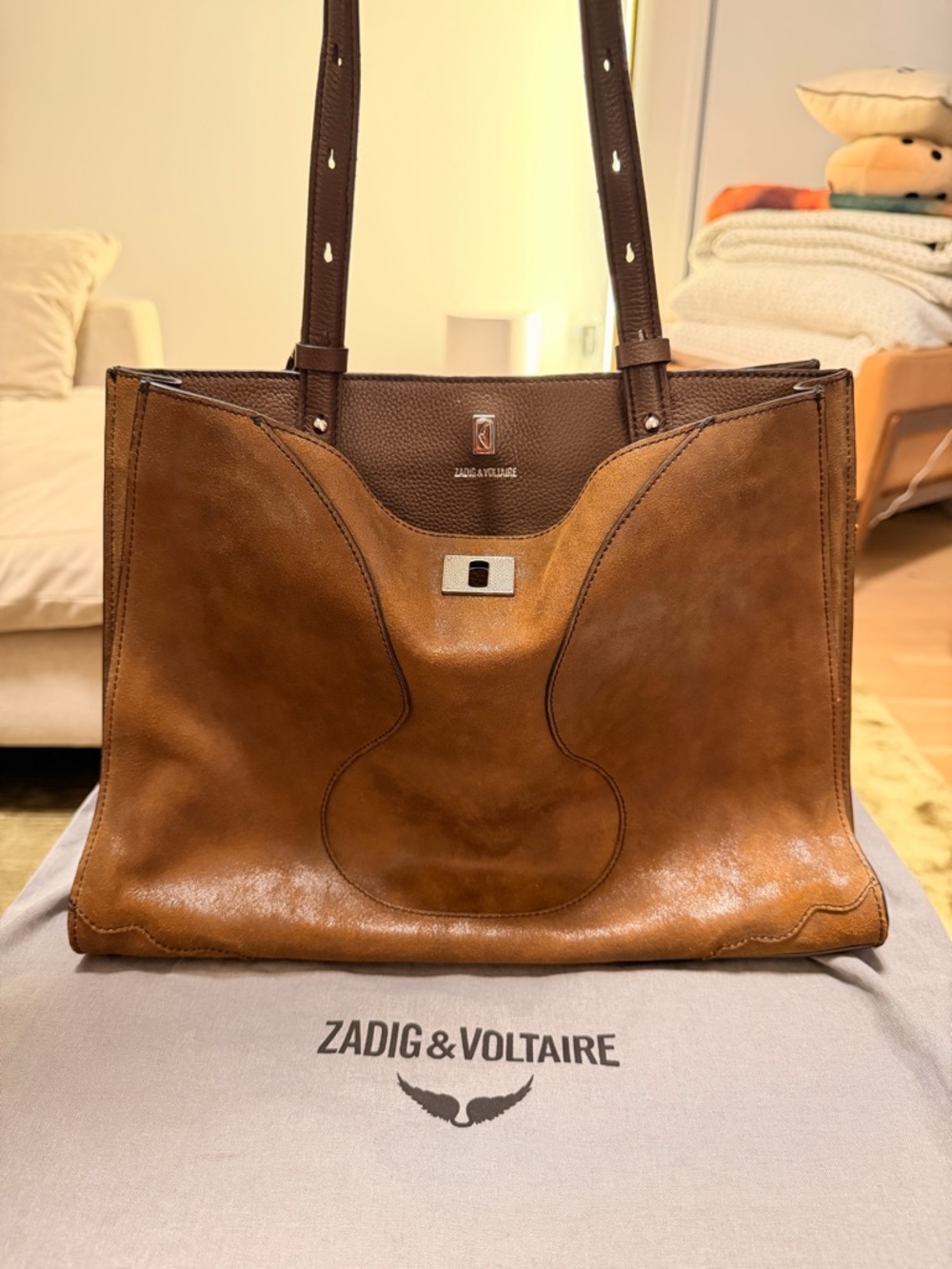 Zadig & Voltaire Jack Bag in Suede